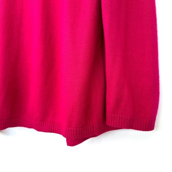 Talbots open cardigan in a cotton blend knit, straight cut, form fitting - Picture 9 of 11